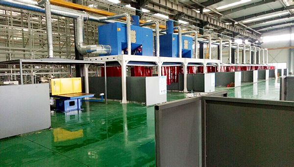江蘇某機械制造企業焊接煙塵凈化系統竣工