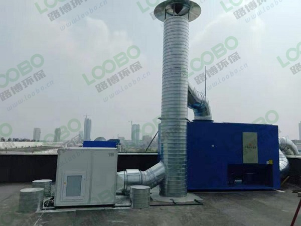 等離子切割機除塵系統竣工-濰柴動力