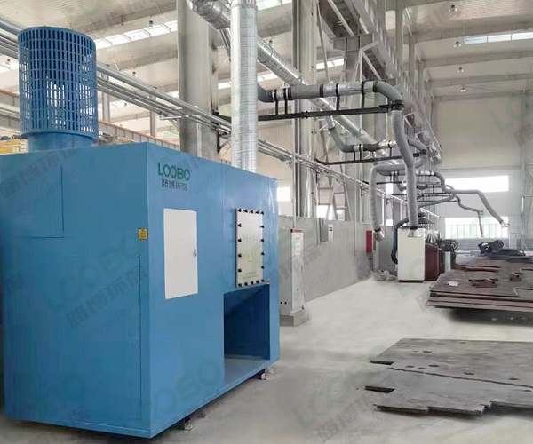 車間煙塵治理系統順利竣工-河北某機械鑄造除塵治理