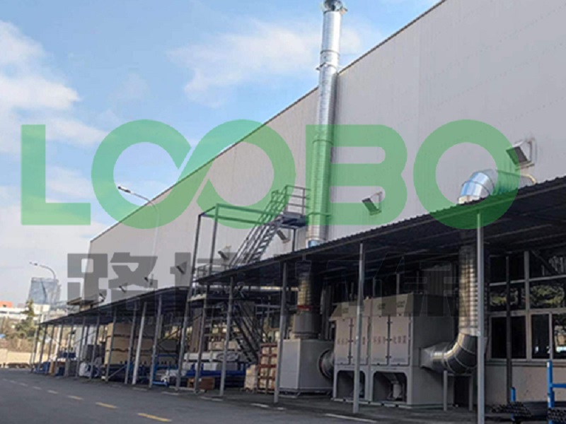 青島某制造公司-焊接集中除塵系統項目完工